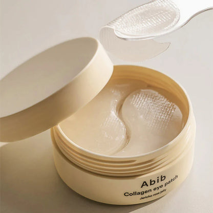 Textur der Abib Collagen Eye Patch Jericho Rose Jelly