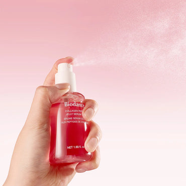 Biodance Serum Spray mit Kollagen und Peptiden für intensive Feuchtigkeit und Glow.