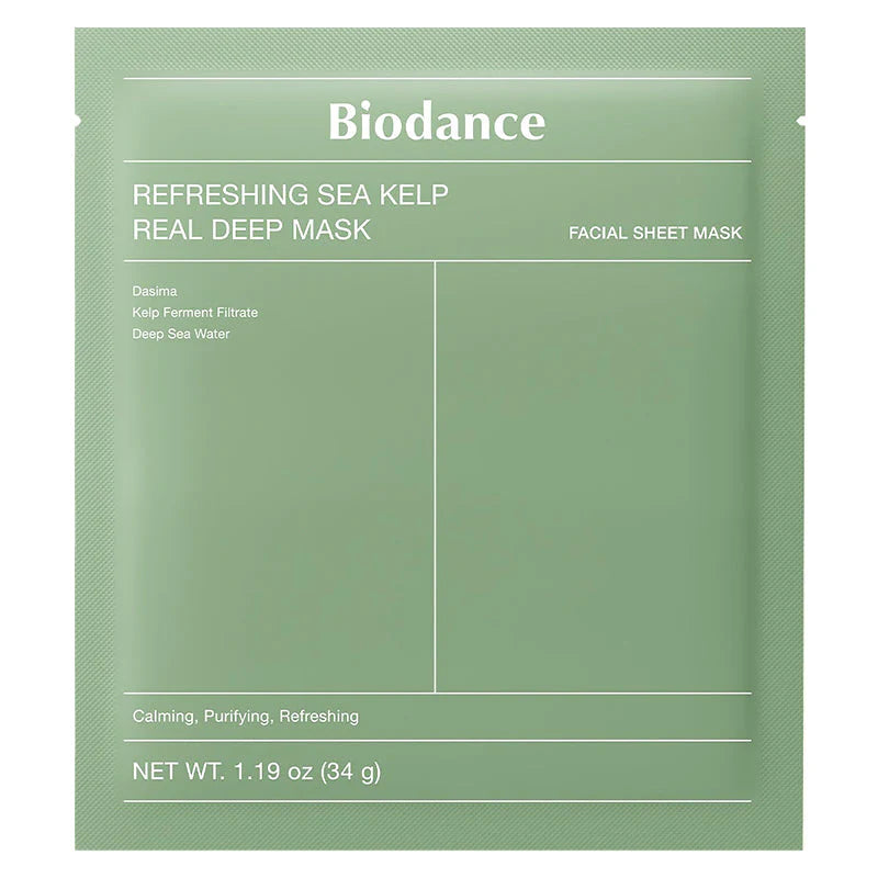 Biodance Refreshing Sea Kelp Real Deep Mask Produktansicht