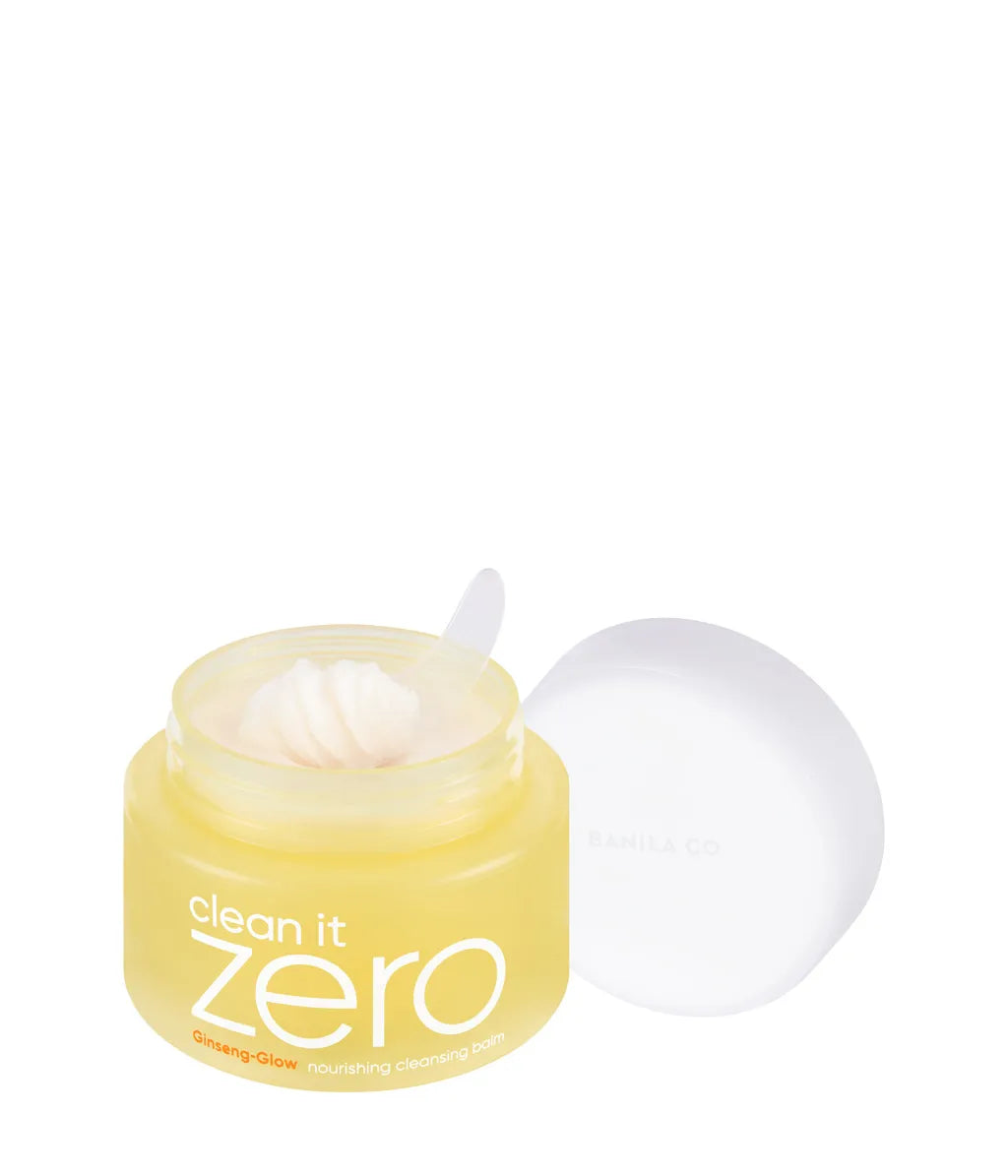 Anwendung des Clean It Zero Cleansing Balm Nourishing im Gesicht