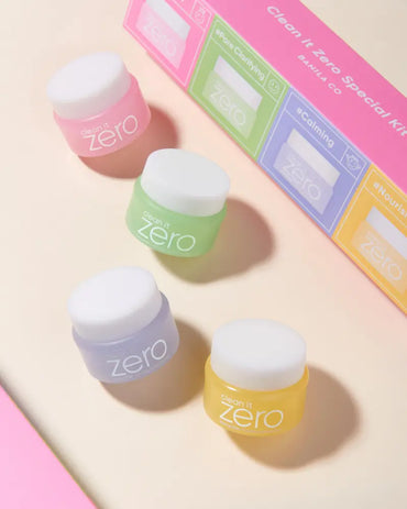 Geöffnete Verpackung des Clean It Zero Original Miniature Set 28ml