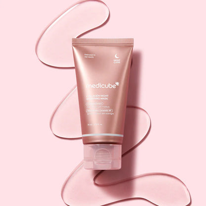 Feuchtigkeitsspendende Nachtmaske für glatte und pralle Haut