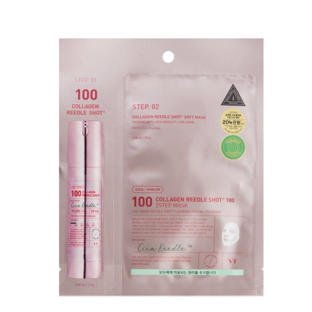 Collagen Reedle Shot 100 2-Step Mask Produktansicht