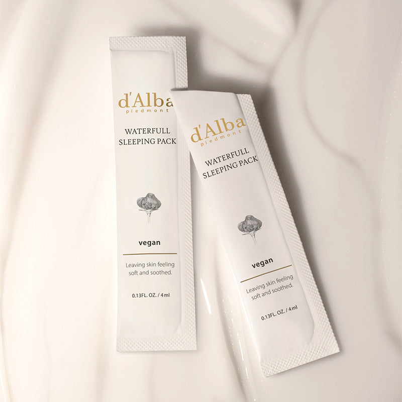 Inhaltsstoffe der d'Alba Waterfull Vegan Sleeping Pack