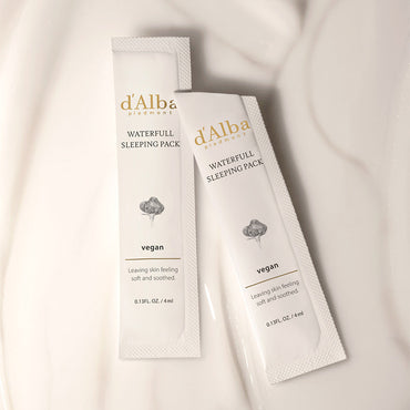 Inhaltsstoffe der d'Alba Waterfull Vegan Sleeping Pack