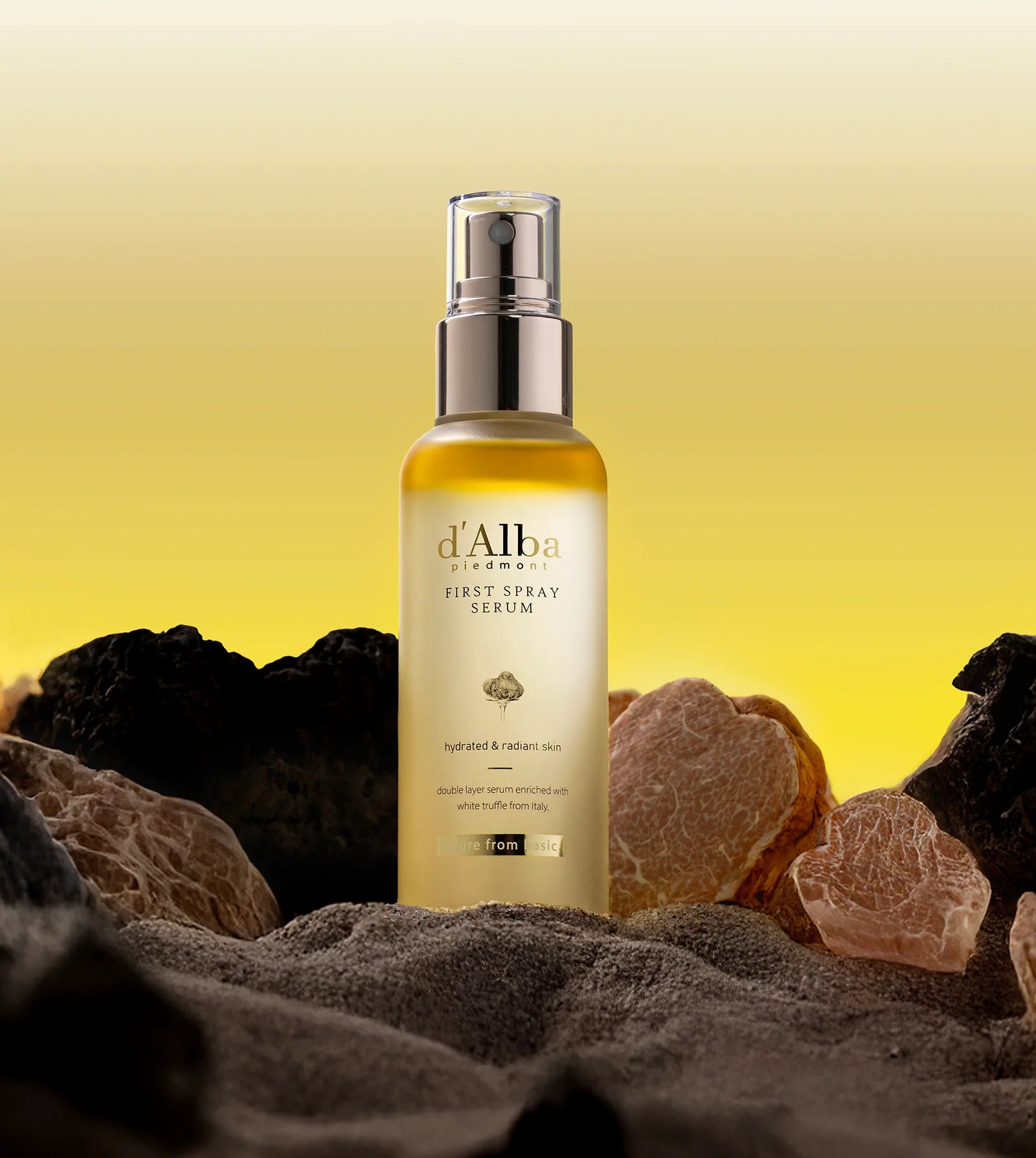 Inhaltsstoffe des d'Alba White Truffle First Spray Serums