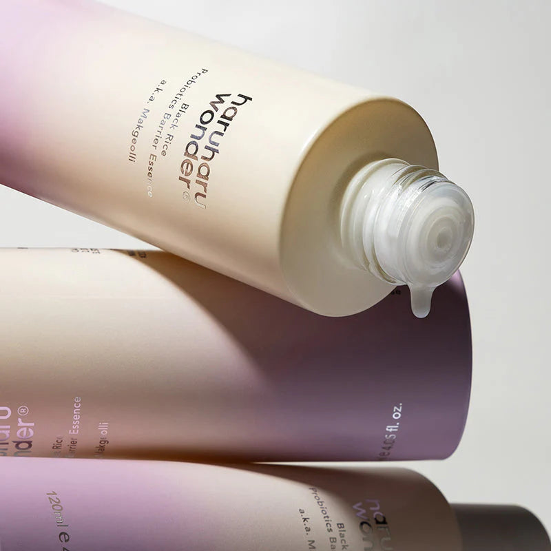 K-Beauty Essence mit schwarzem Reis, Ceramiden und fermentierten Inhaltsstoffen