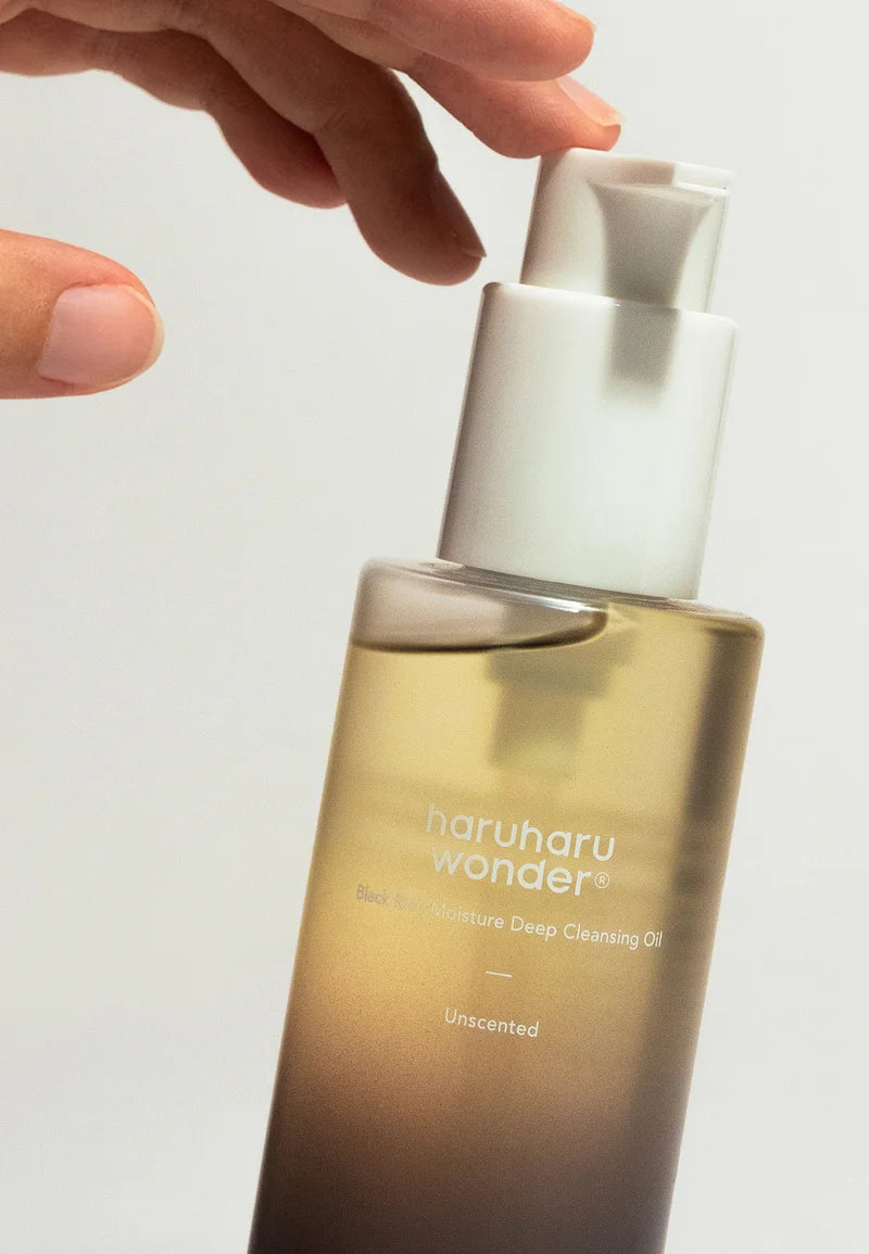 Haruharu Wonder Black Rice Reinigungsöl mit Reiskleie- und Jojobaöl