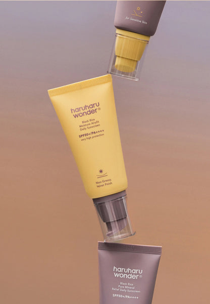 Haruharu Wonder Black Rice Moisture Airfit Daily Sunscreen Verpackung