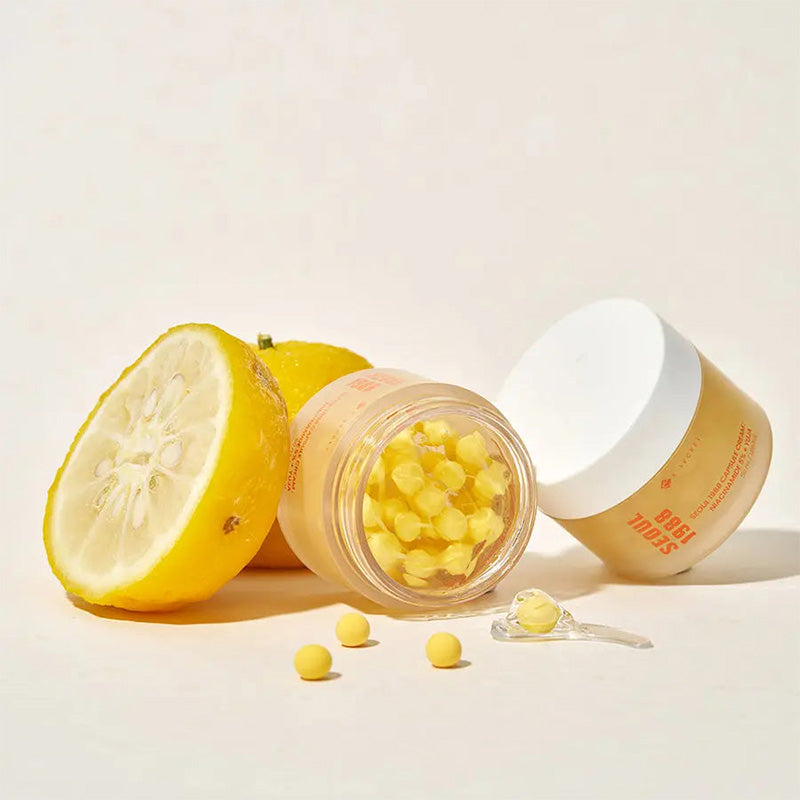 Aufhellende Gesichtscreme mit Niacinamid und Yuja für Glow