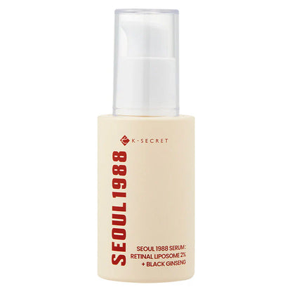 K-SECRET SEOUL 1988 Retinal Liposome 2% + Black Ginseng Serum Produktansicht