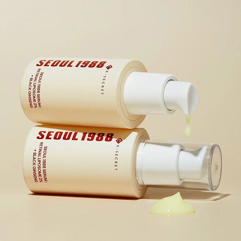 Textur des K-SECRET SEOUL 1988 Retinal Liposome 2% + Black Ginseng Serums