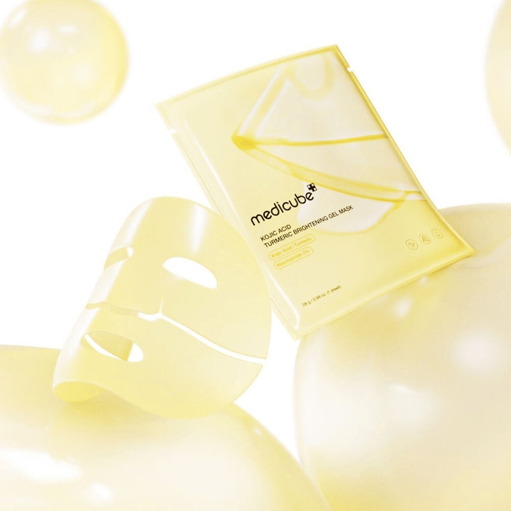 Gelmaske zur Minderung von Pigmentflecken und für Glow