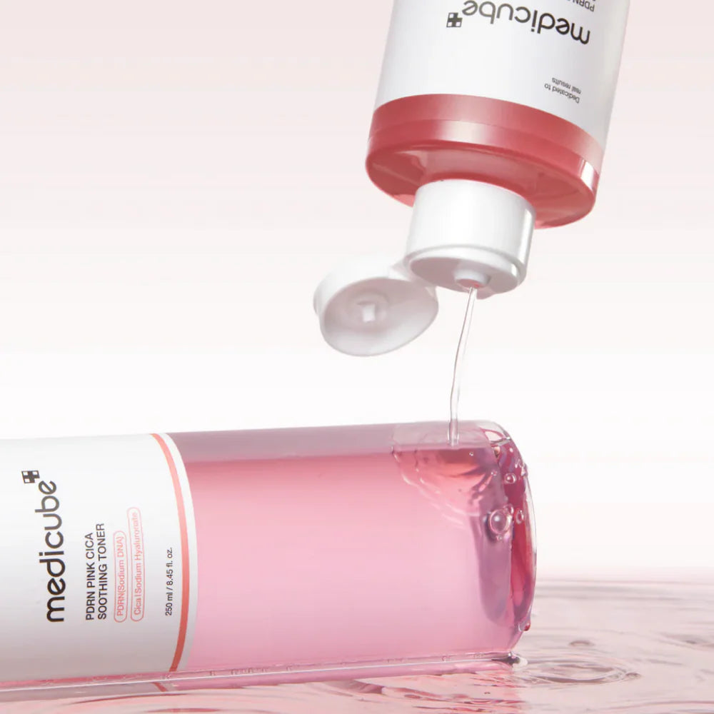 Medicube PDRN Pink Cica Soothing Toner Wirkung 