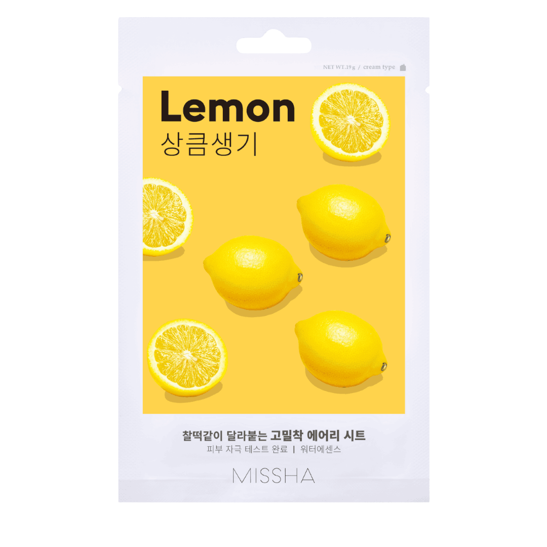 Missha Airy Fit Sheet Mask Lemon Produktansicht