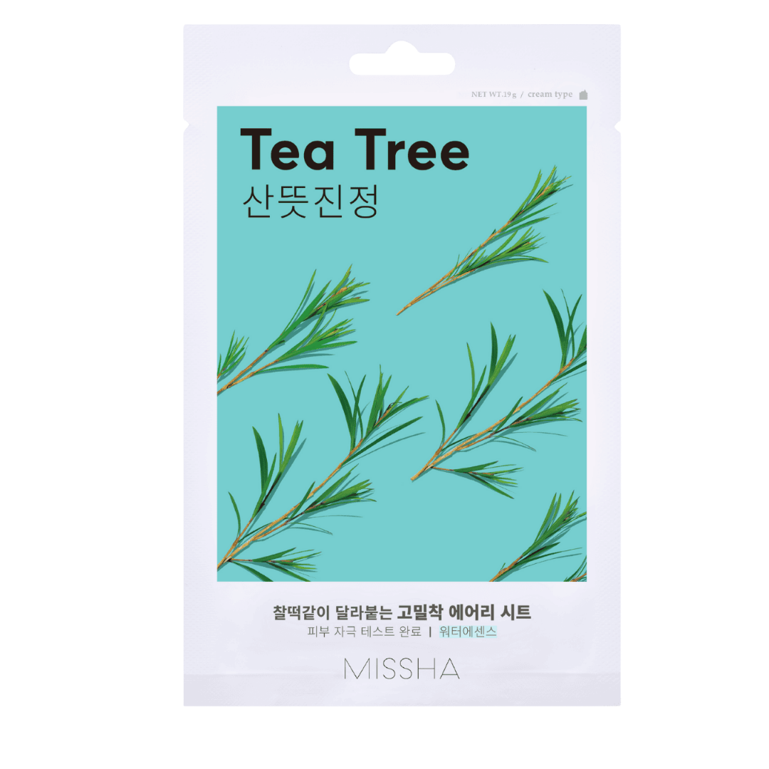 Missha Airy Fit Sheet Mask Tea Tree für unreine Haut
