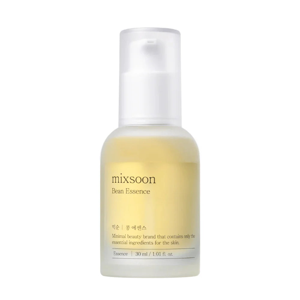 Mixsoon Bean Essence mit fermentierten Inhaltsstoffen für intensive Feuchtigkeit und Glass Skin Effekt