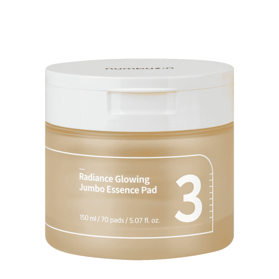 Numbuzin No.3 Radiance Glowing Jumbo Essence Pad 70 Pads Produktansicht