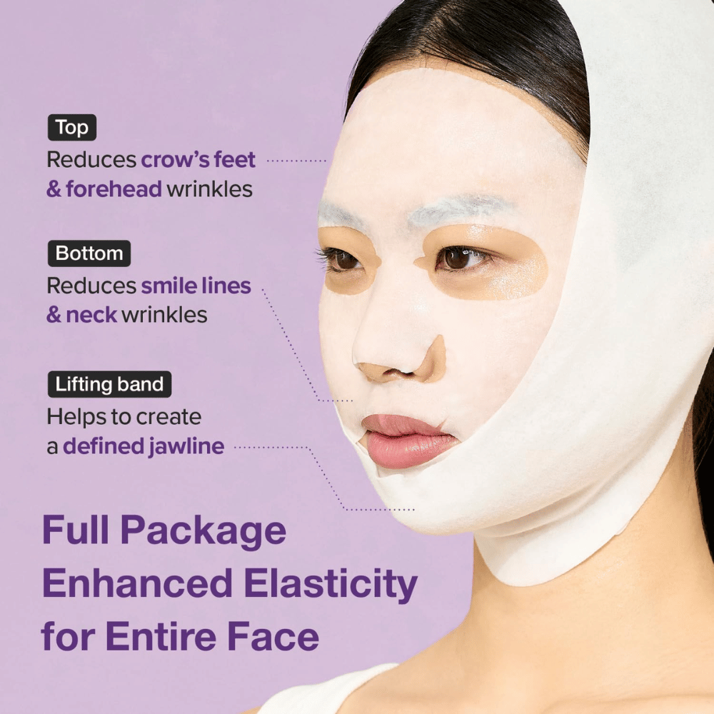 Numbuzin No.9 NAD Bio Lifting-Sil Full Face Mask mit straffender Wirkung