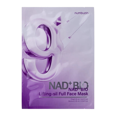Numbuzin No.9 NAD Bio Lifting-Sil Full Face Mask Poduktansicht