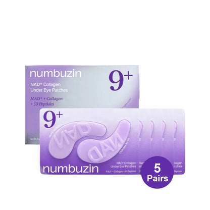 Numbuzin No.9 NAD+ Collagen Under Eye Patches mit Kollagen und NAD+ Produktansicht