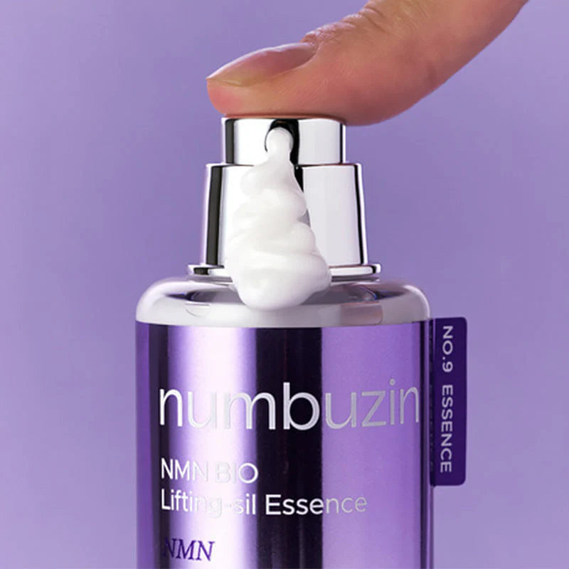 Numbuzin No.9 NMN Bio Liftin Sil Essence mit NAD und Multi-Peptid-Komplex Anwendung 