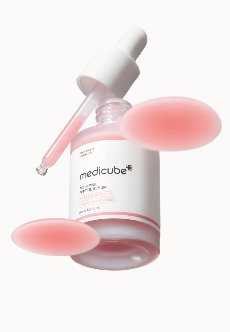 Leichte Gel-Textur des Pink Peptide Serums