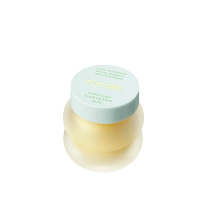 TOCOBO Lemon Sugar Scrub Lip Mask mit Zuckerpeeling für glatte Lippen