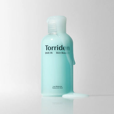 Torriden DIVE-IN Skin Booster mit 5-fach Hyaluronsäure zur Beruhigung und Aufpolsterung der Haut.