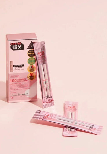 VT Cosmetics Collagen Reedle Shot 100 mit 500 Da Kollagen und Cica