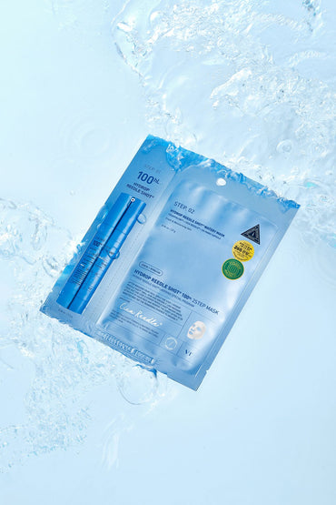 VT Cosmetics Hydrop Reedle Shot 2 Step Maske mit Hyaluronsäure und Cica