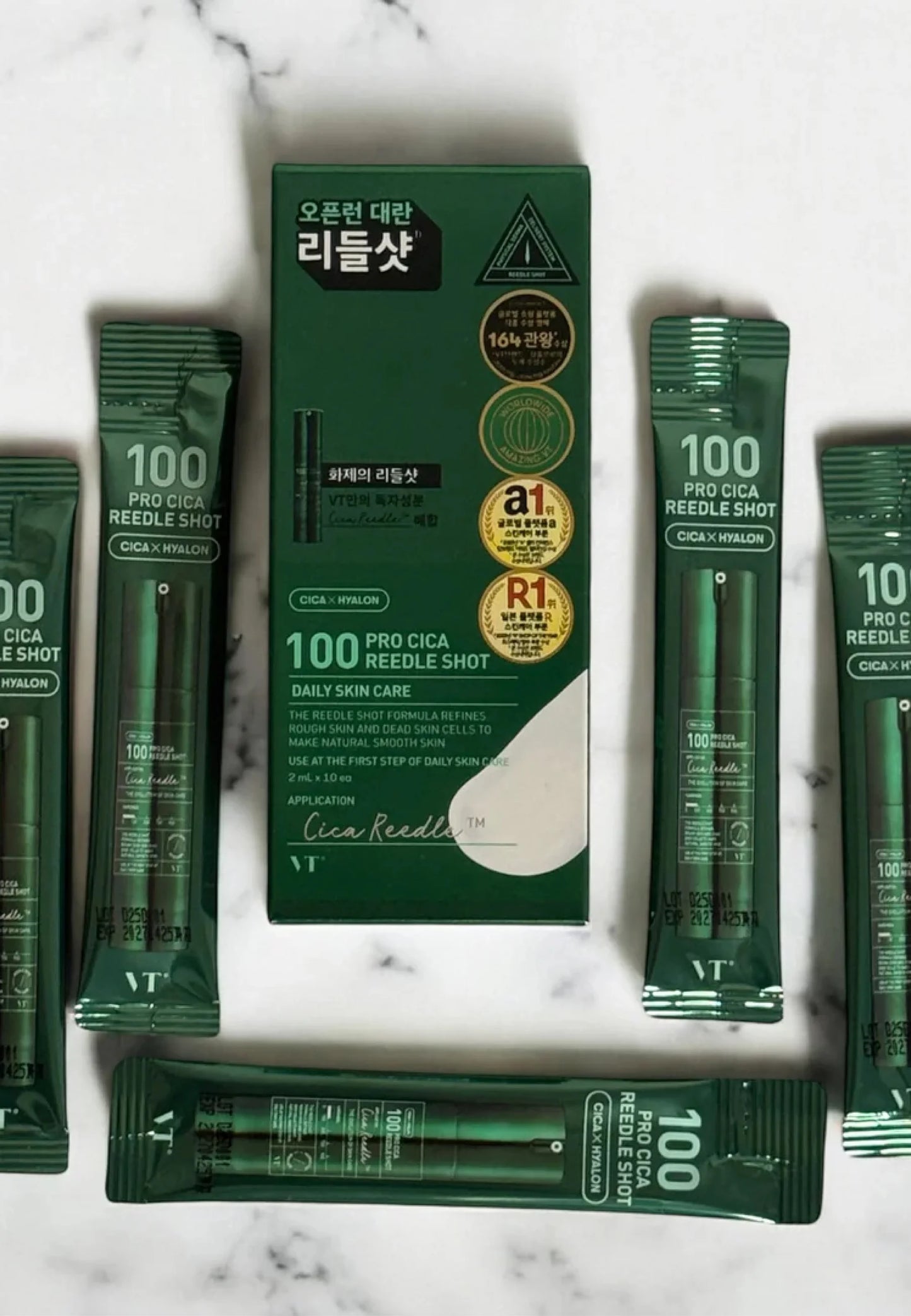 VT Cosmetics Pro Cica Reedle Shot 100 mit Centella Asiatica und Niacinamid