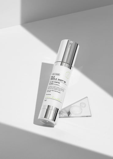 VT Cosmetics Reedle Shot 50 Serum mit Hyaluronsäure und Centella Asiatica Anwendung
